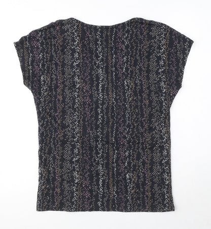 Womens UK Size 12 Marks and Spencer Black Basic T-Shirt