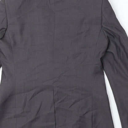 Autograph Mens Grey Wool Jacket Suit Jacket Size M Regular