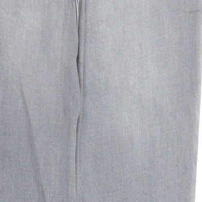Womens UK Size 14 Papaya Regular Fit Skinny Grey Jeans
