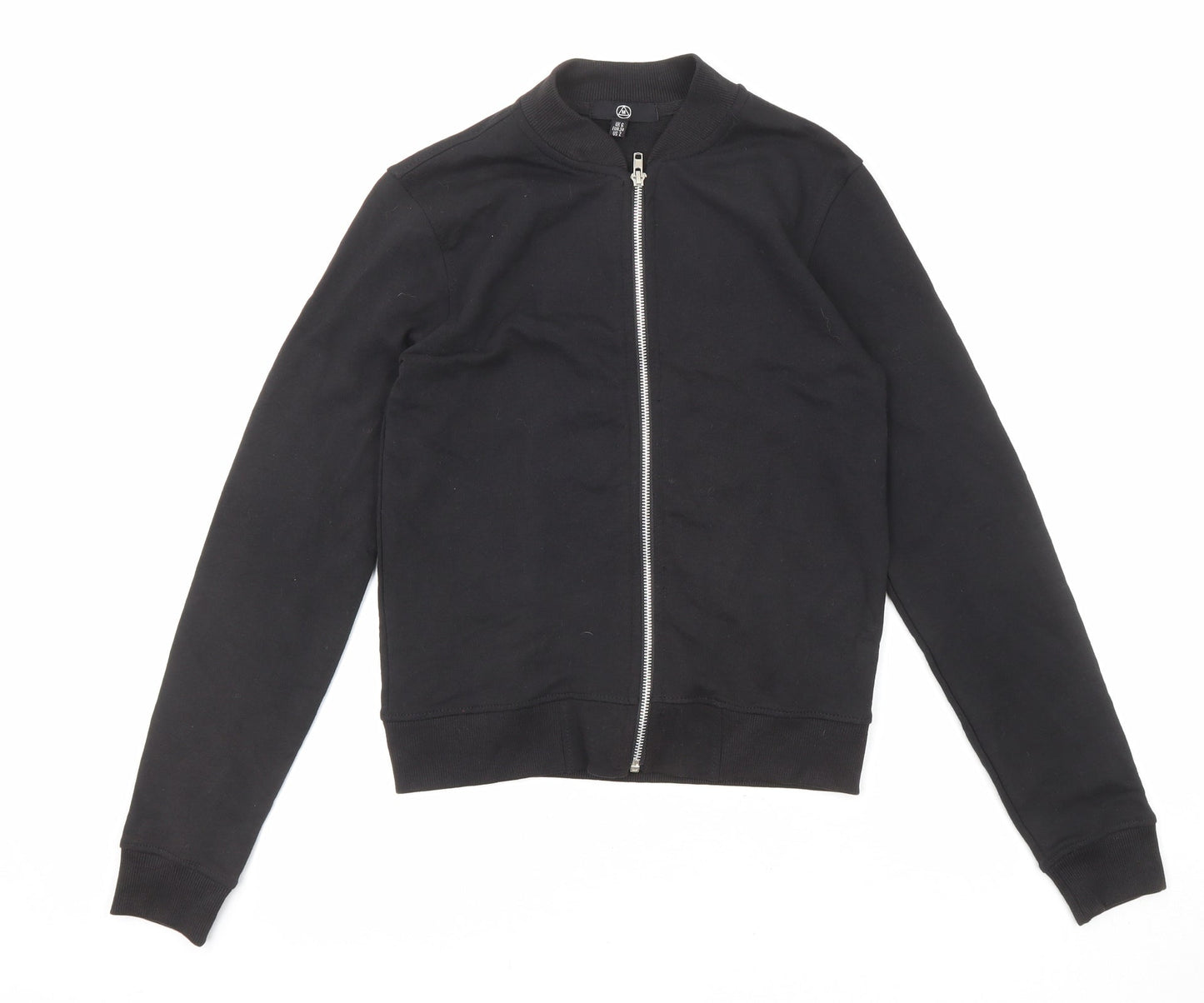 Missguided Womens Black Jacket Size 6 Zip