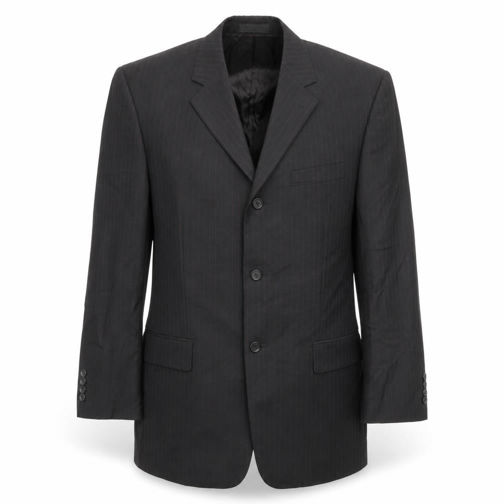 Mens UK Size 40 BHS Regular Black Suit Jacket