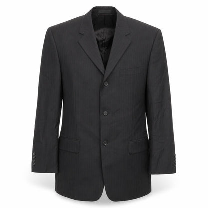 Mens UK Size 40 BHS Regular Black Suit Jacket