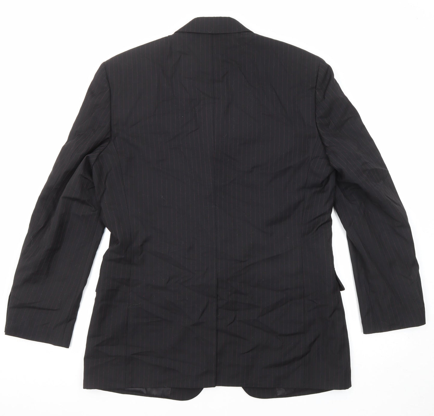 Mens UK Size 40 BHS Regular Black Suit Jacket