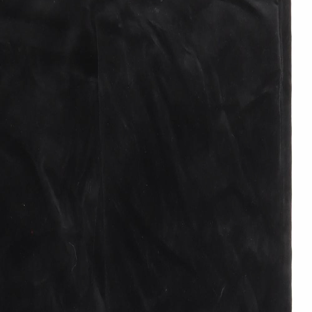 Womens UK Size 30 Gap Regular Fit  Black Trousers