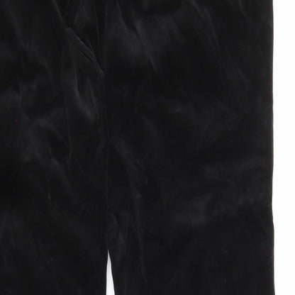Womens UK Size 30 Gap Regular Fit  Black Trousers