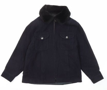 Womens UK Size 12 Charlotte Halton Blue Jacket