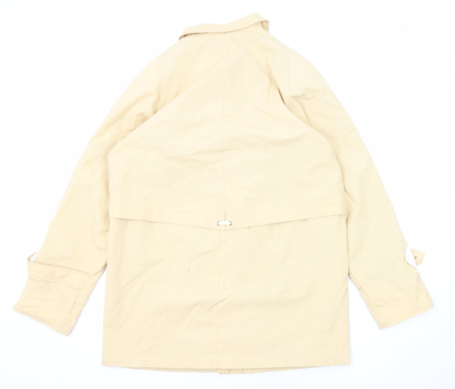 Berkertex Womens Ivory Jacket Coat Size 10 Zip