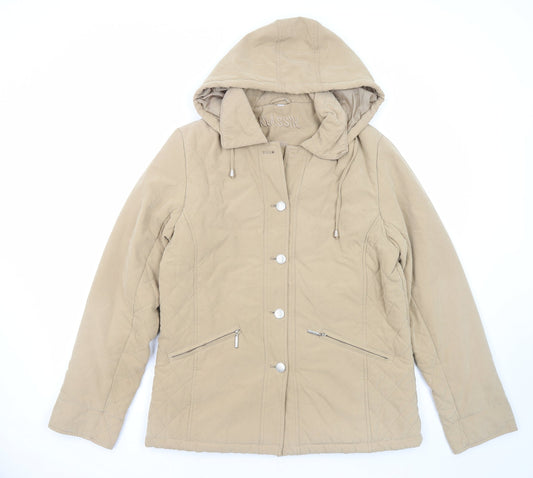 Womens UK Size 14 Klassik Beige Jacket
