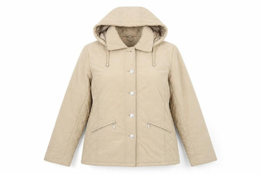 Womens UK Size 14 Klassik Beige Jacket