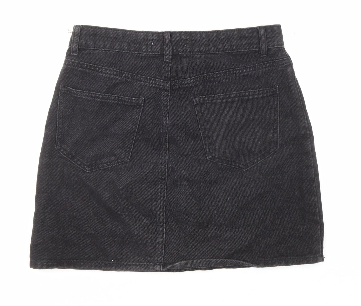 Womens UK Size 10 Denim & Co. A-Line Denim Skirt