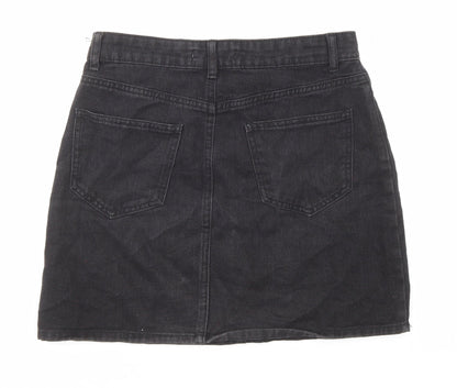 Womens UK Size 10 Denim & Co. A-Line Denim Skirt