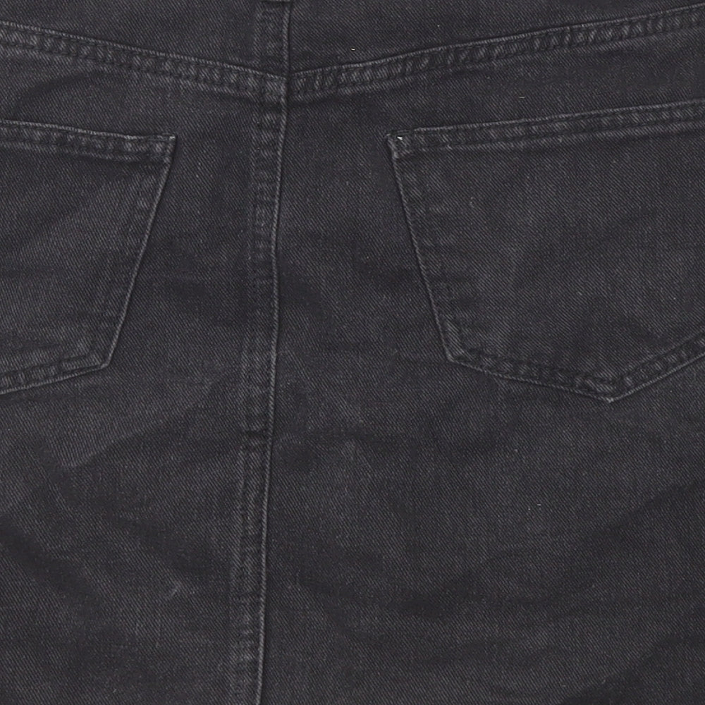 Womens UK Size 10 Denim & Co. A-Line Denim Skirt