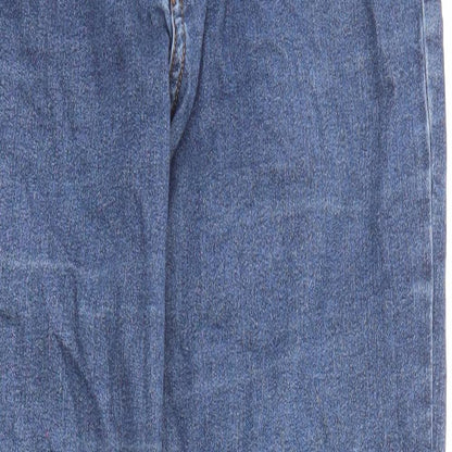 Womens UK Size 27 in H&M Regular Fit Skinny Blue Jeans