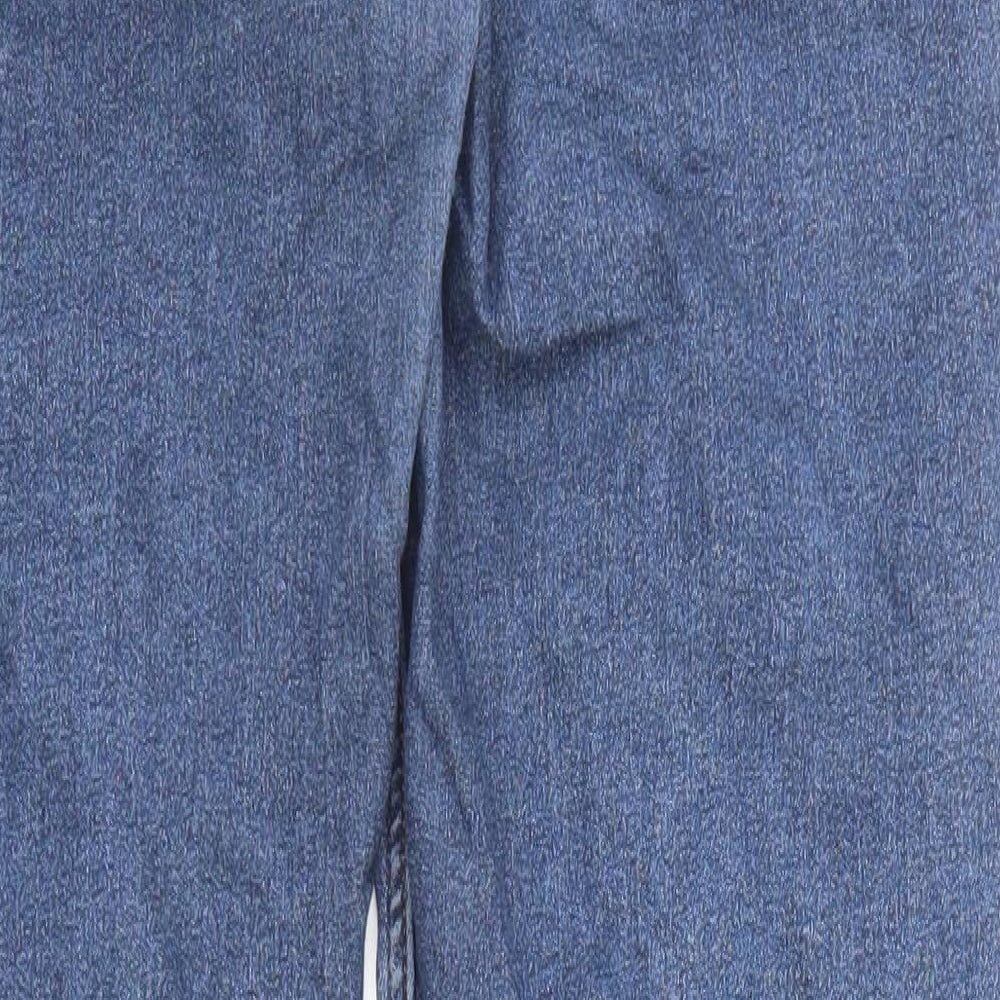Womens UK Size 27 in H&M Regular Fit Skinny Blue Jeans