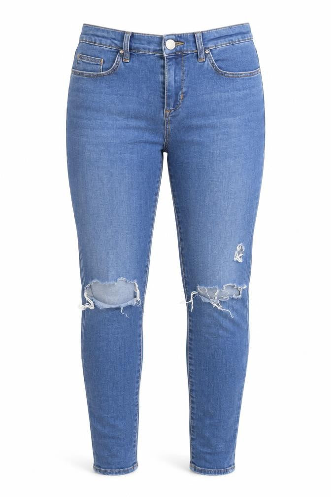 Womens UK Size 28 in Topshop Regular Fit Skinny Blue Jeans