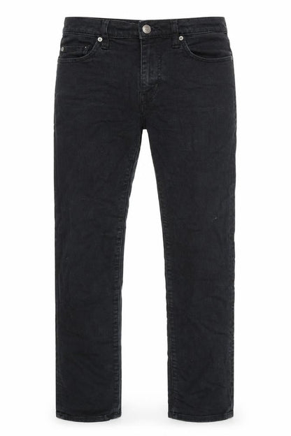 Amazon Mens Black Cotton Straight Jeans Size 32 in L32 in Regular Zip