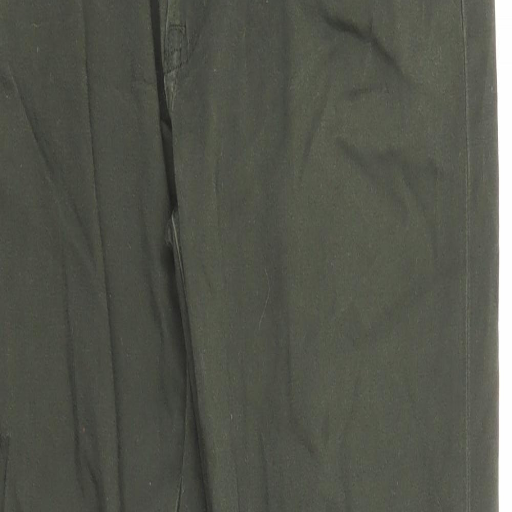 Uniqlo Womens Grey Cotton Straight Jeans Size 27 in L27 in Regular Zip