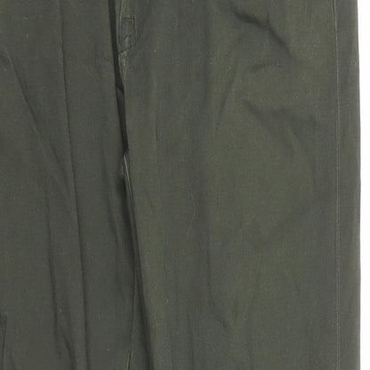 Uniqlo Womens Grey Cotton Straight Jeans Size 27 in L27 in Regular Zip