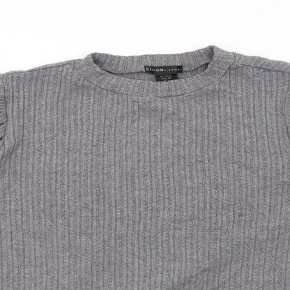Womens UK Size 20 Design History Grey Pullover Jumper