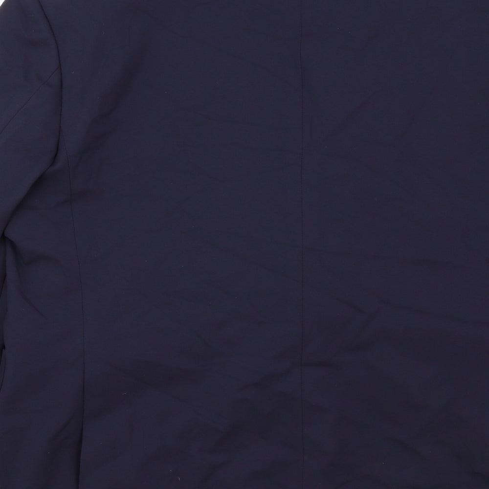 Mens UK Size 42 Marks and Spencer Regular Blue Suit Jacket