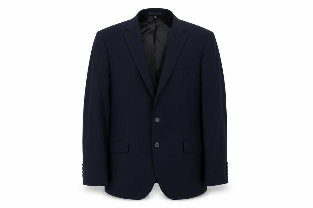 Mens UK Size 42 Marks and Spencer Regular Blue Suit Jacket
