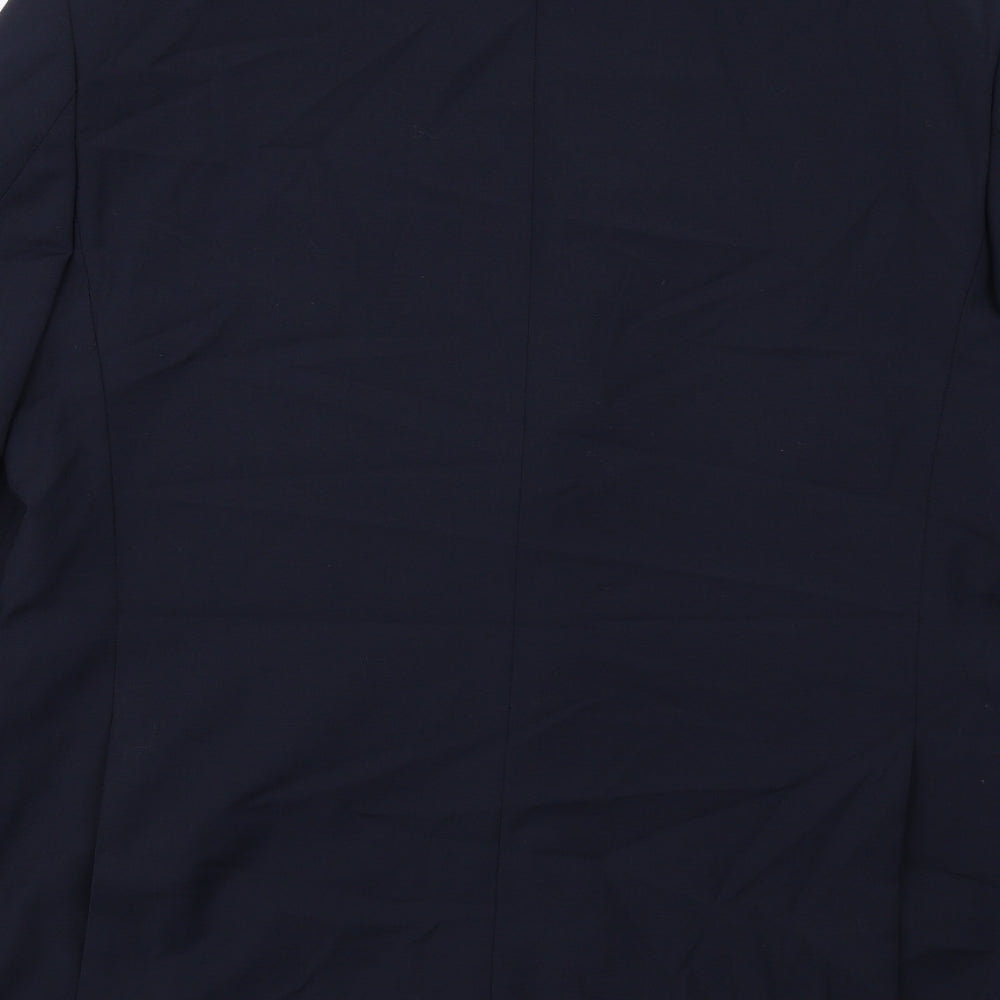 Mens UK Size 42 Marks and Spencer Regular Blue Suit Jacket