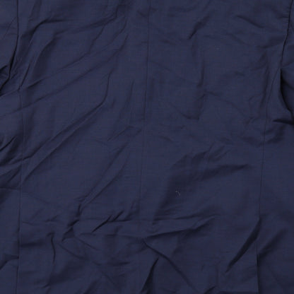 Mens UK Size 46 Marks and Spencer Regular Blue Suit Jacket