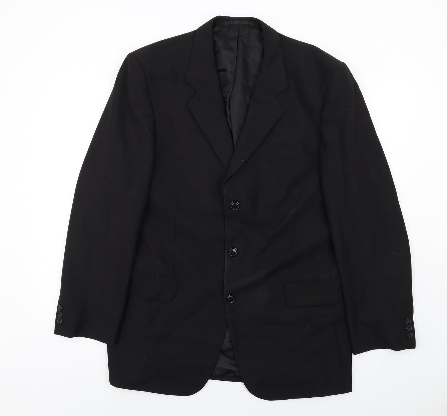 Mens UK Size 42 Copperstone Regular Black Suit Jacket