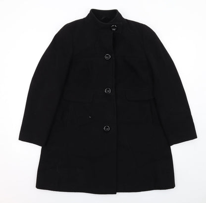 Womens UK Size 14 Marks and Spencer Blue Overcoat