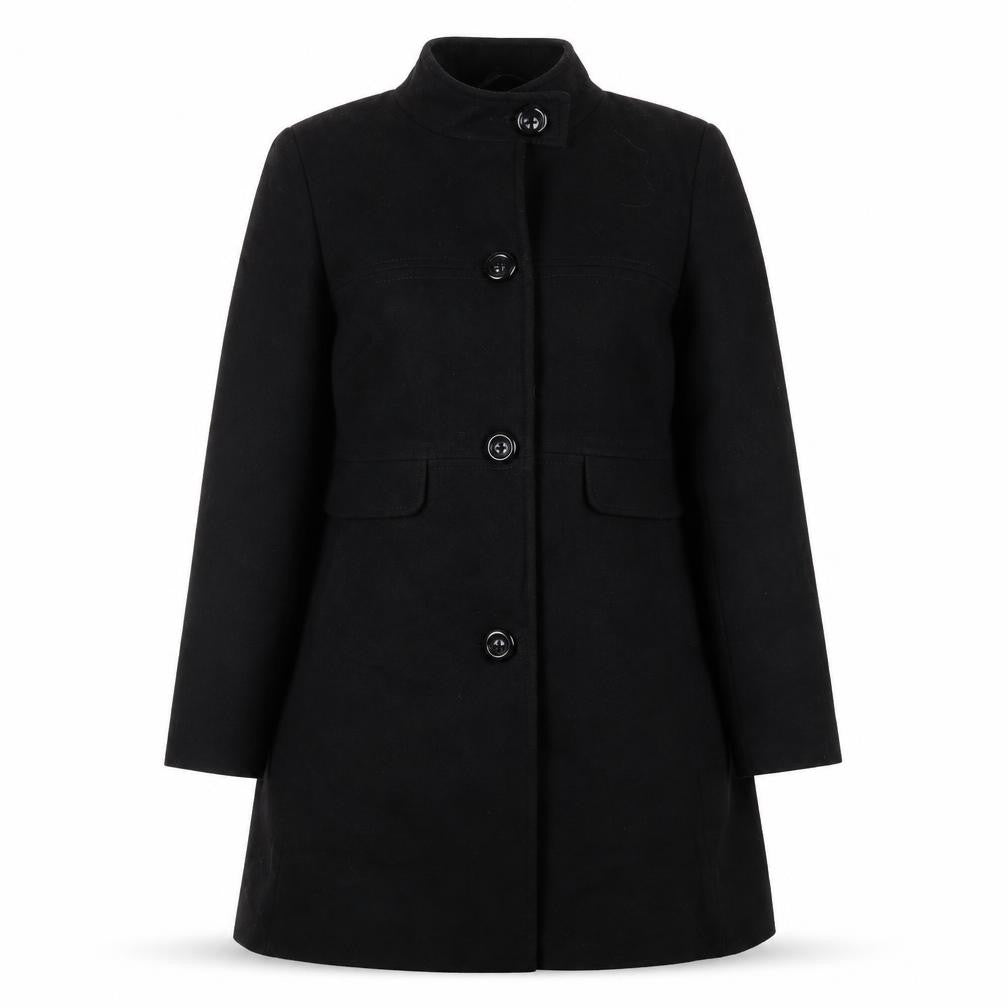 Womens UK Size 14 Marks and Spencer Blue Overcoat