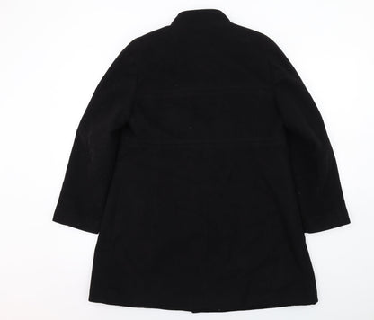Womens UK Size 14 Marks and Spencer Blue Overcoat