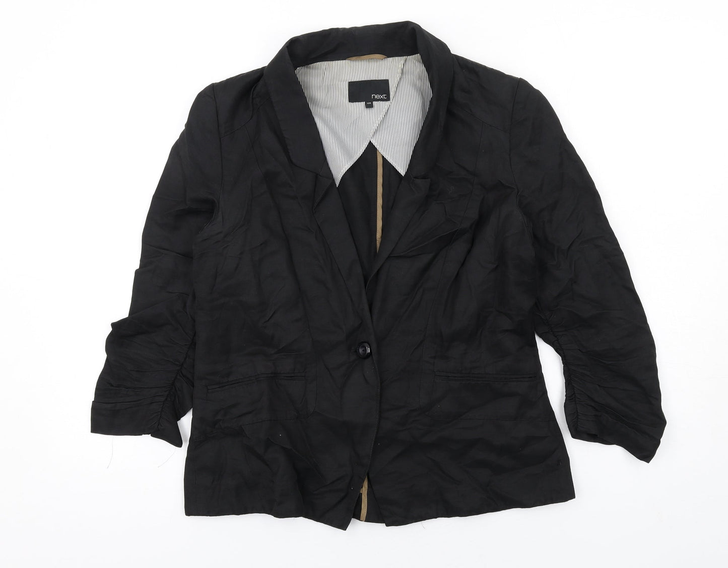 Womens UK Size 12 NEXT Black Jacket