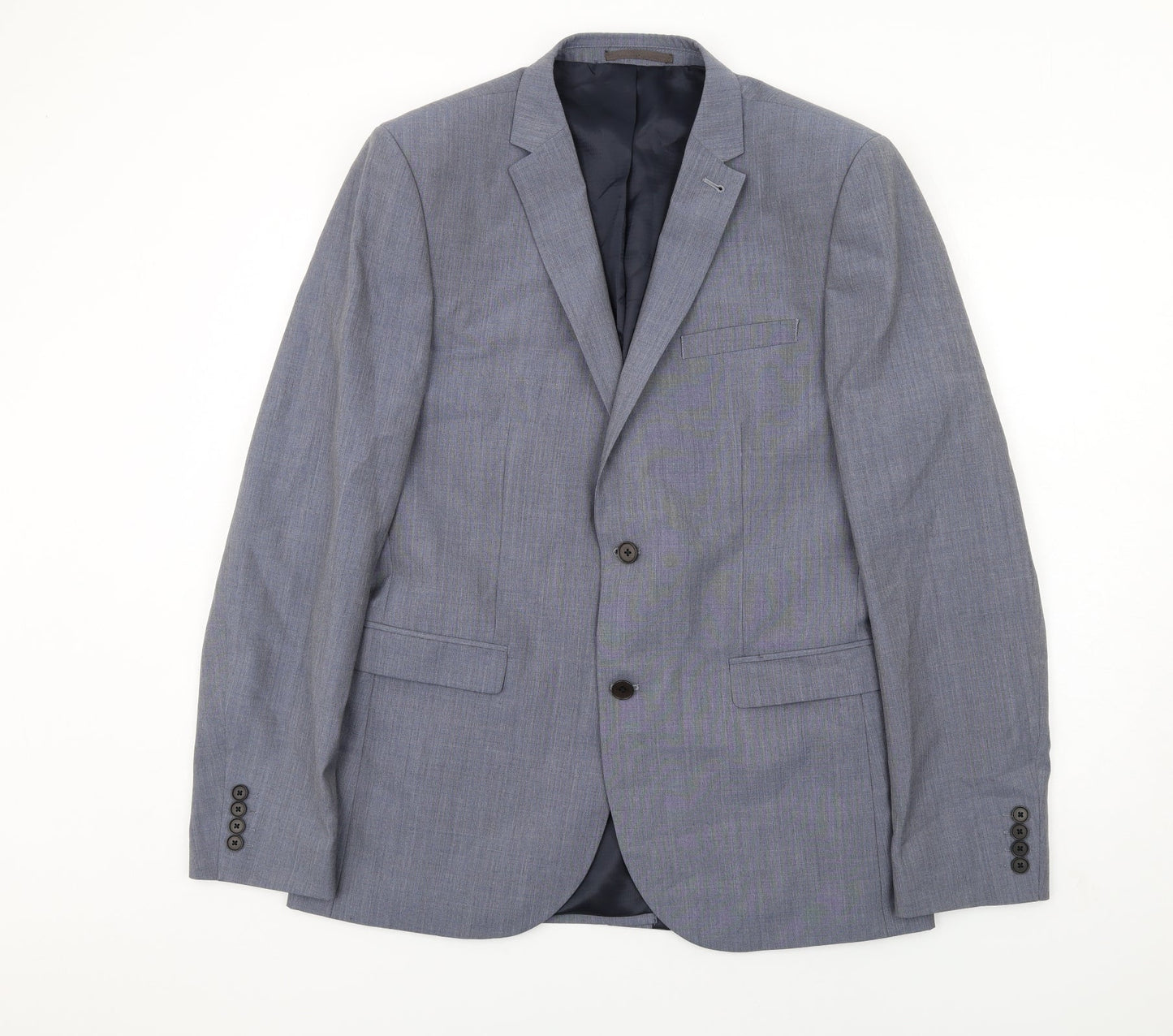 Mens UK Size 42 NEXT Regular Blue Suit Jacket