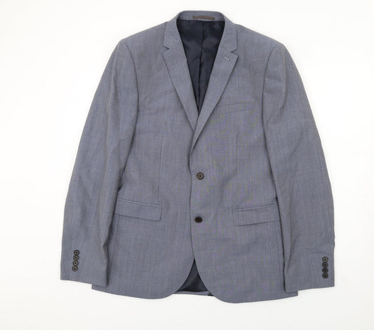 Mens UK Size 42 NEXT Regular Blue Suit Jacket