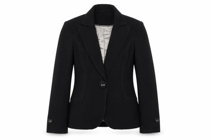 Womens UK Size 10 Autograph Regular Black Blazer