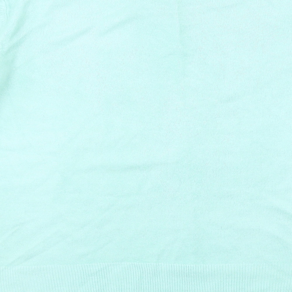 Womens UK Size 14 Marks and Spencer Green Pullover Jumper