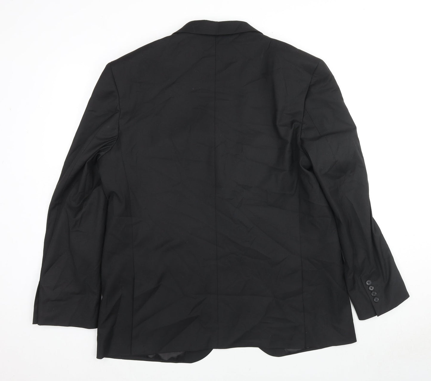 Mens UK Size 44 Marks and Spencer Regular Black Suit Jacket