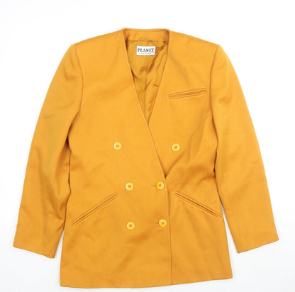 Womens UK Size 8 Planet Yellow Jacket
