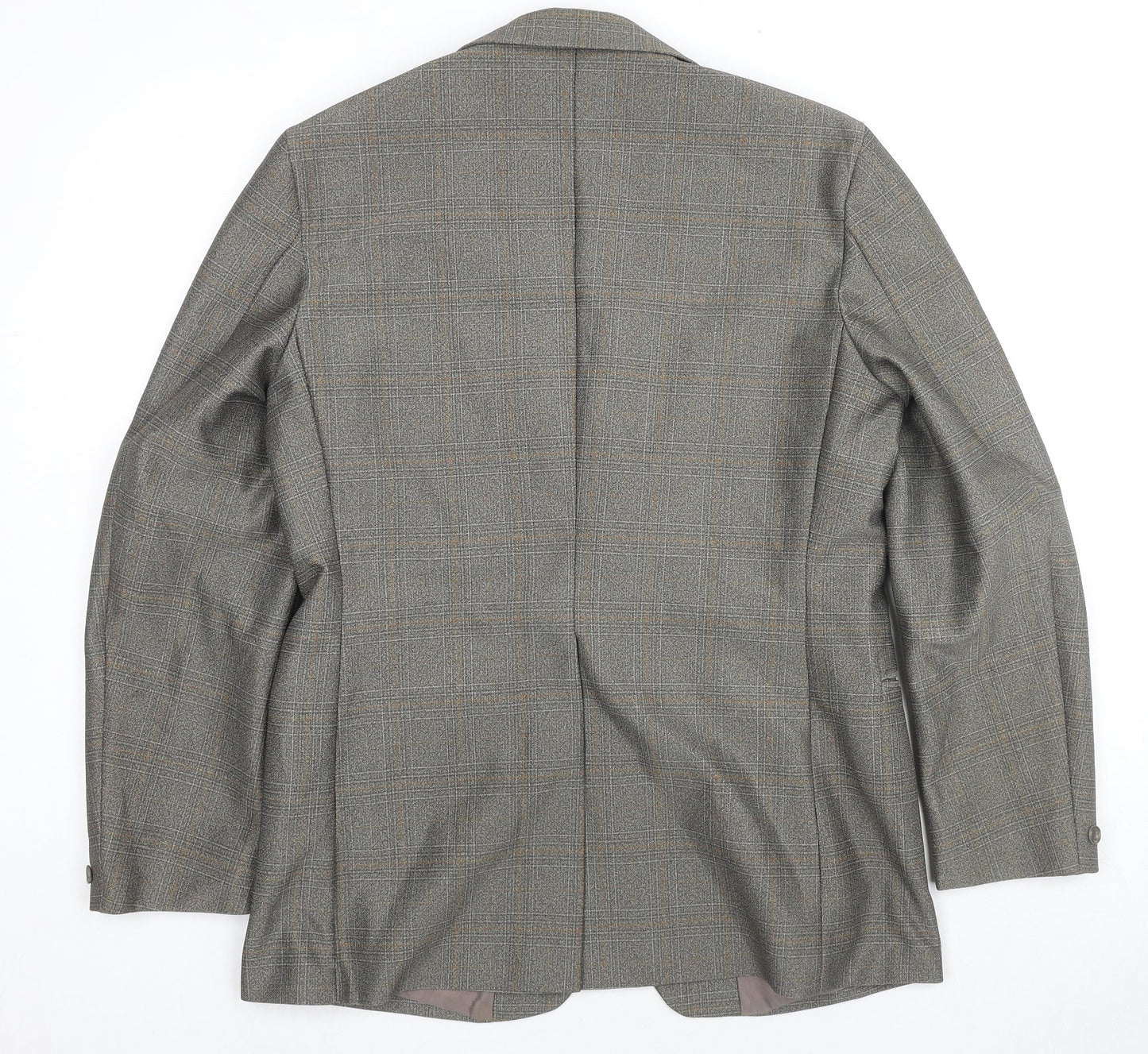Mens UK Size 36 Terylene Regular Grey Suit Jacket