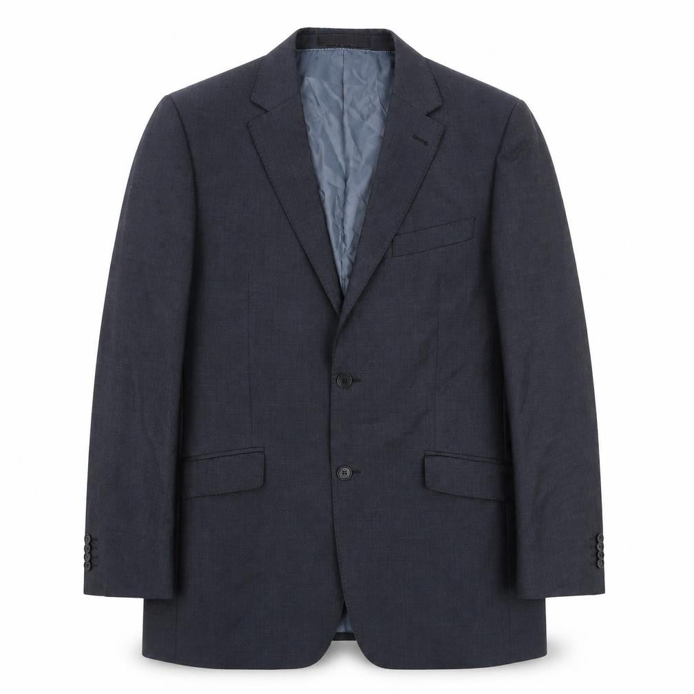 Mens UK Size 40 Balmain Regular Grey Suit Jacket