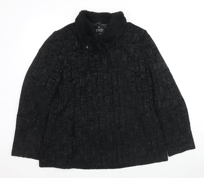 Womens UK Size 14 TIGI Black Jacket