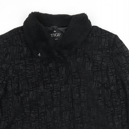 Womens UK Size 14 TIGI Black Jacket