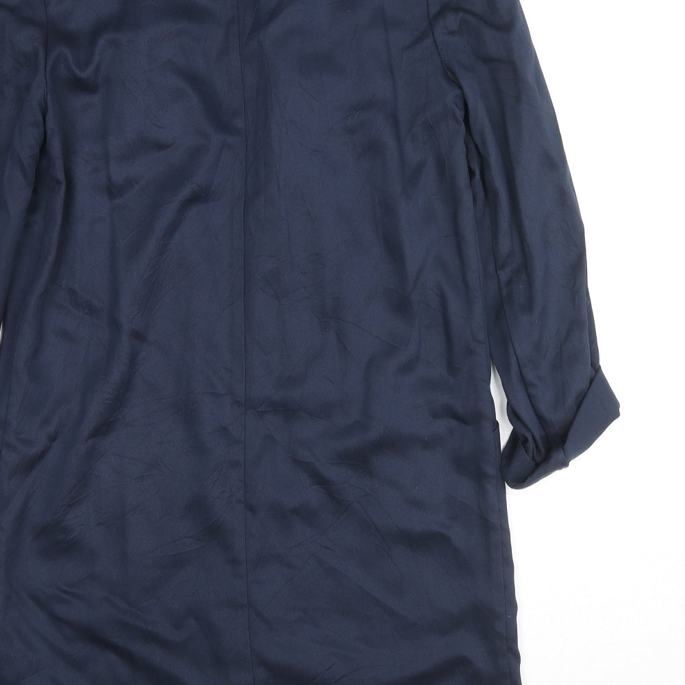 Womens UK Size 8 Marks and Spencer Blue Cardigan Jumper