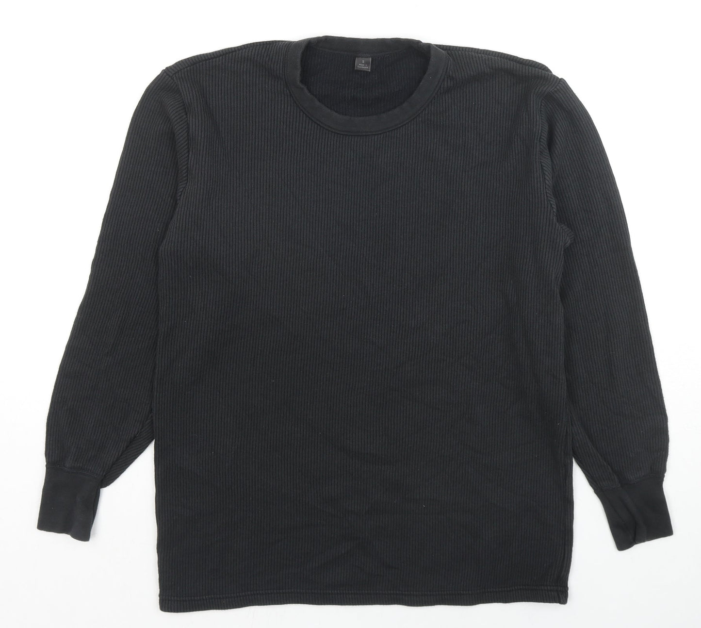 Womens UK Size S Marks and Spencer Black Pullover Sweatshirt