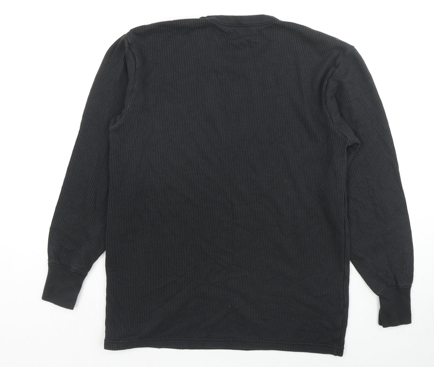 Womens UK Size S Marks and Spencer Black Pullover Sweatshirt