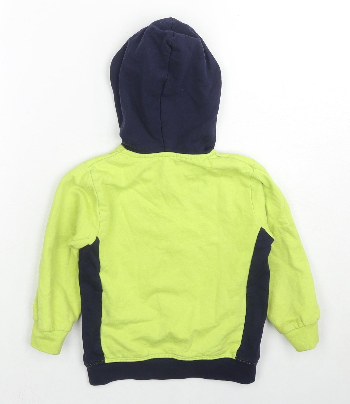 Mini Rap Boys Multicoloured Cotton Full Zip Hoodie Size 2-3 Years Zip