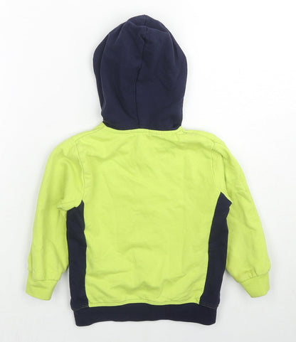 Mini Rap Boys Multicoloured Cotton Full Zip Hoodie Size 2-3 Years Zip