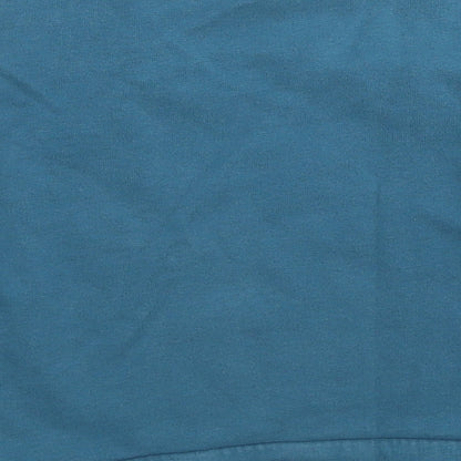 Fagottino Boys Blue Cotton Pullover Sweatshirt Size 2-3 Years Snap - Dog