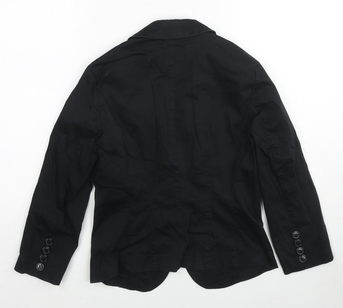 Terranova Womens Black Jacket Blazer Size S Button