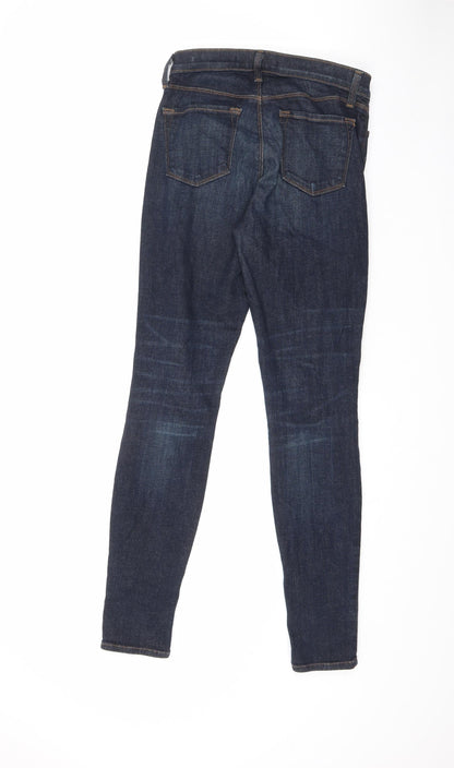 Womens UK Size 26 in J Brand Regular Fit Skinny Blue Jeans